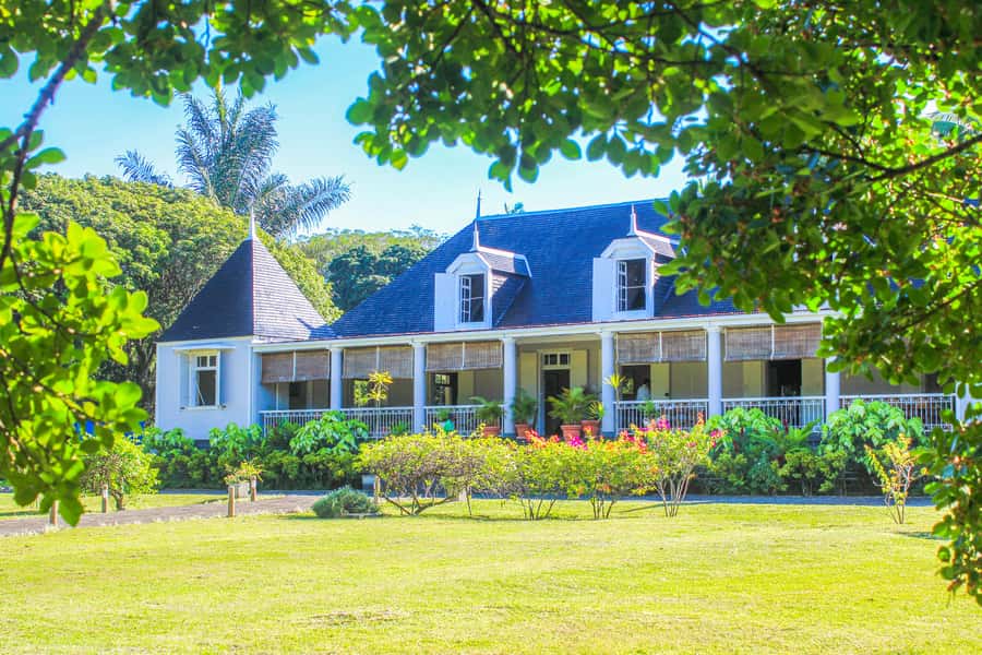 Tea, Rum & Vanilla Route - Domaine des Aubineaux and the 1872 colonial house