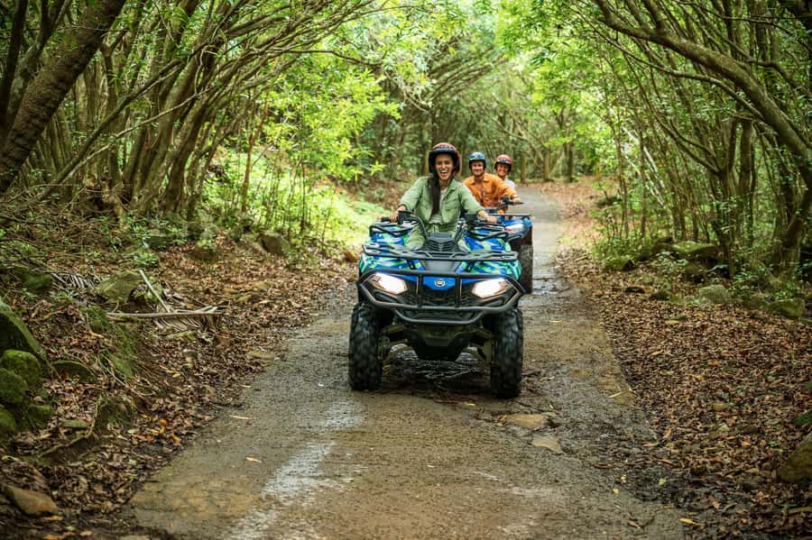 Vallé Advenature Park 1 Hour Single Quad Adventure - Waterfalls and two useful stopping points