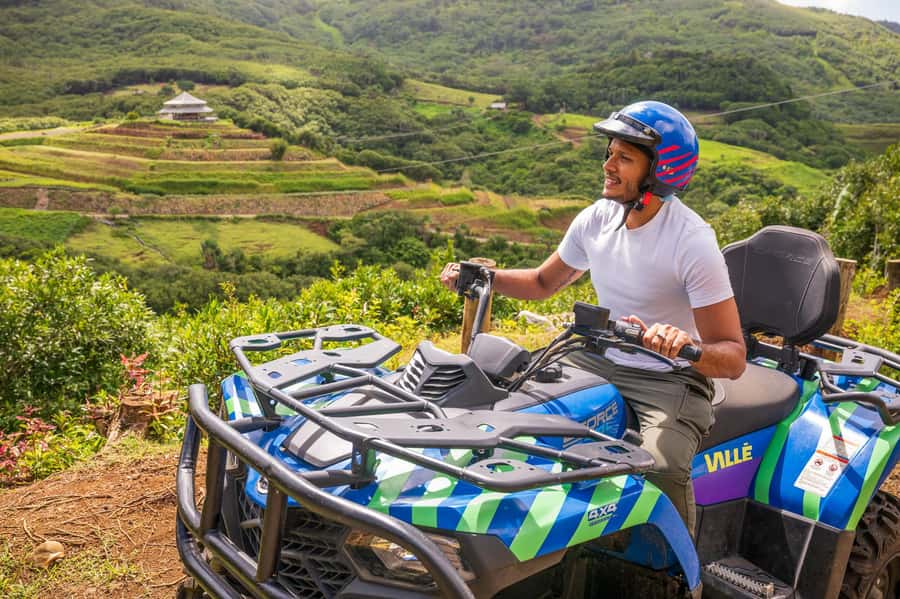 Vallé Advenature Park 1 Hour Single Quad Adventure - One hour across Mauritius’ rougher ground