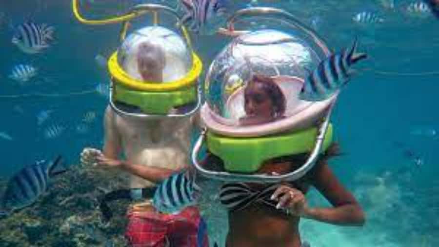 Walking under the sea in Mauritius with transfer - What the Mauritius sea walk actually is