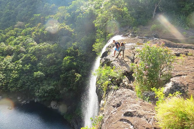 Waterfall Hike - Sugar cane fields before the waterfalls